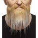 Blonde and White Costume Moustache and Beard