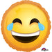 Laughing Emoticon 18-Inch Round Foil Balloon