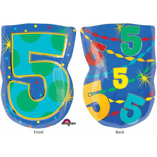 #5 Confetti Dots 18" Balloon.