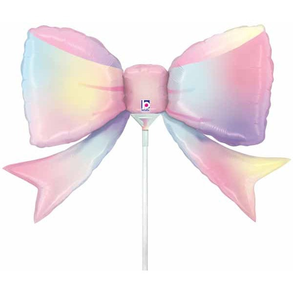 14-Inch Multicolour Bow Mini Foil Balloon