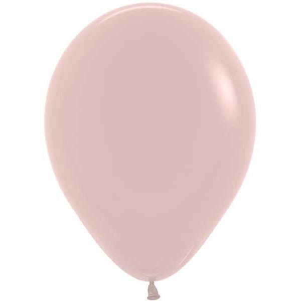 Sempertex Creamy Blush 11 Inch Latex Balloons, 50 Count