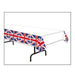 Union Jack Plastic Table Cover, 1 Pack