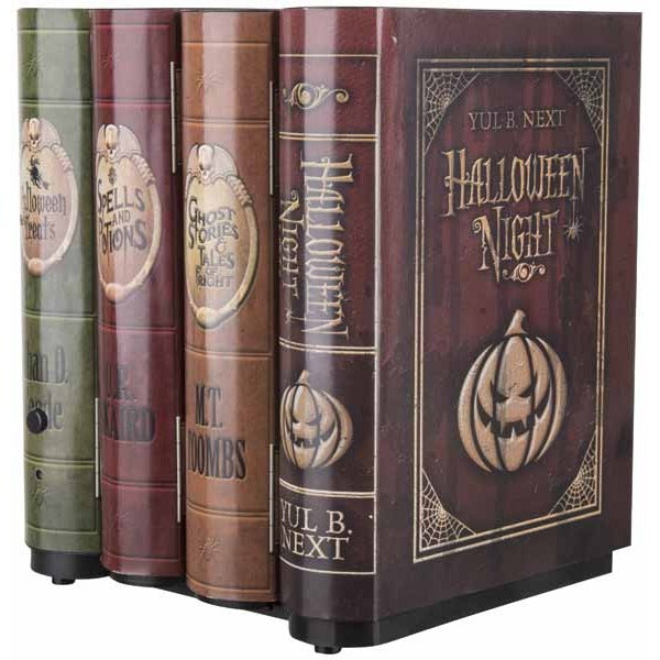 Animated Moving Books Halloween Prop