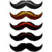 StacheTATS Natural Stache Temporary Mustache Tattoo
