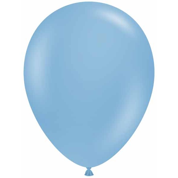 TUFTEX 11-Inch Pearl Georgia Blue Latex Balloons, 100 Count