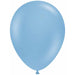 Tuftex 5" Pearl Georgia Blue Latex Balloons, 50 Count