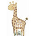 Soft Jungle Baby 42 Inch Shaped Foil Balloon