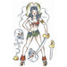 Tinsley Transfers Pirate Pin-Up Temporary Tattoo