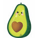 Food Friends Avocado 24-Inch Shaped Foil Balloon
