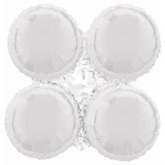 Anagram 24-Inch White MagicArch Large Foil Balloon Module