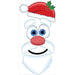 SANTA FACE DOOR COVER