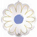Satin Purple Daisy Foil Balloon, 21 Inch