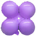 17-Inch Macaron Lavender Quad Foil Balloon