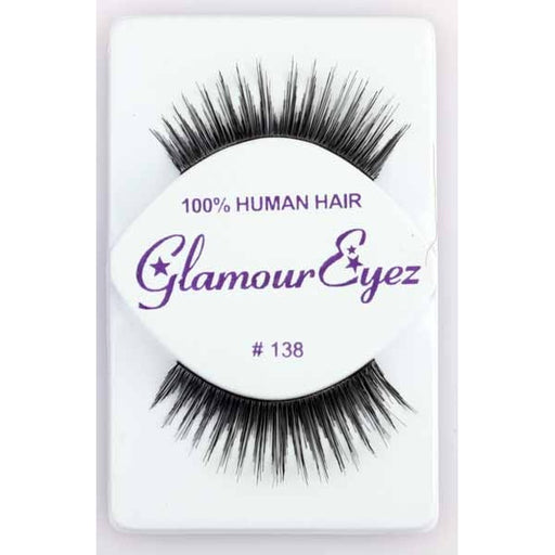 Glamour Eyez Black False Eyelashes #138