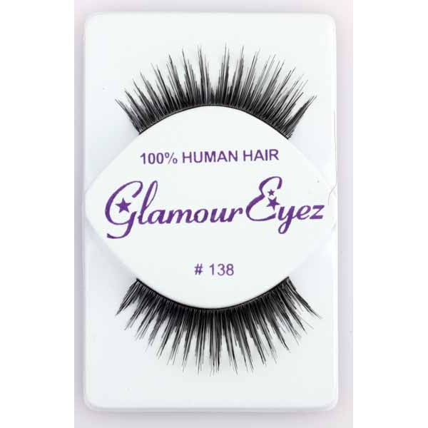 Glamour Eyez Black False Eyelashes #138