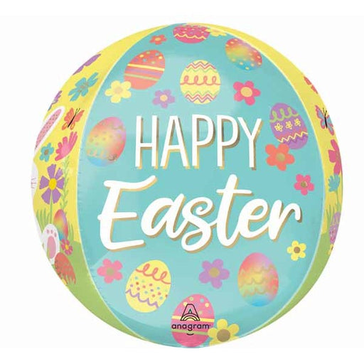 Easter Bunny Love 16-Inch Orbz Foil Balloon