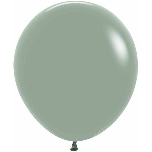 Sempertex Dusk Laurel Green 18-Inch Latex Balloons, 25 Count