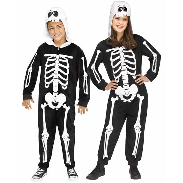 Skeleton Squad Child Costume, Small 4/6