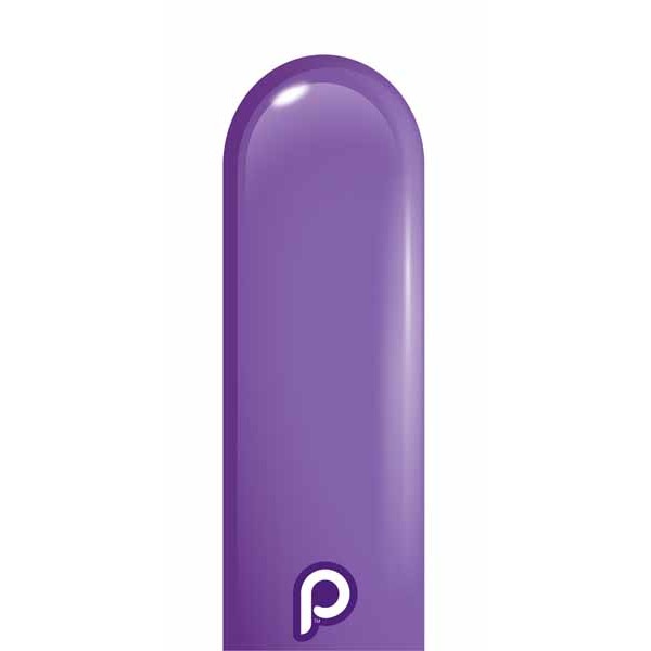 Prima Lavender 260 Latex Twisting Balloons, 50 Count