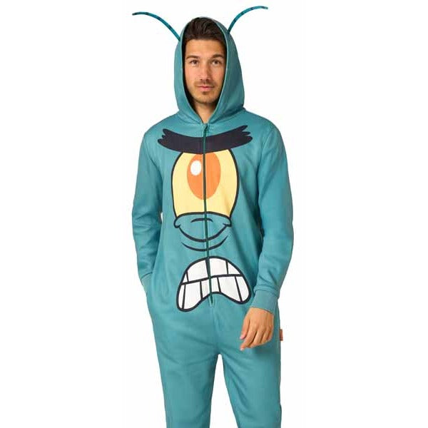 OppoSuits Plankton Adult Onesie, Large