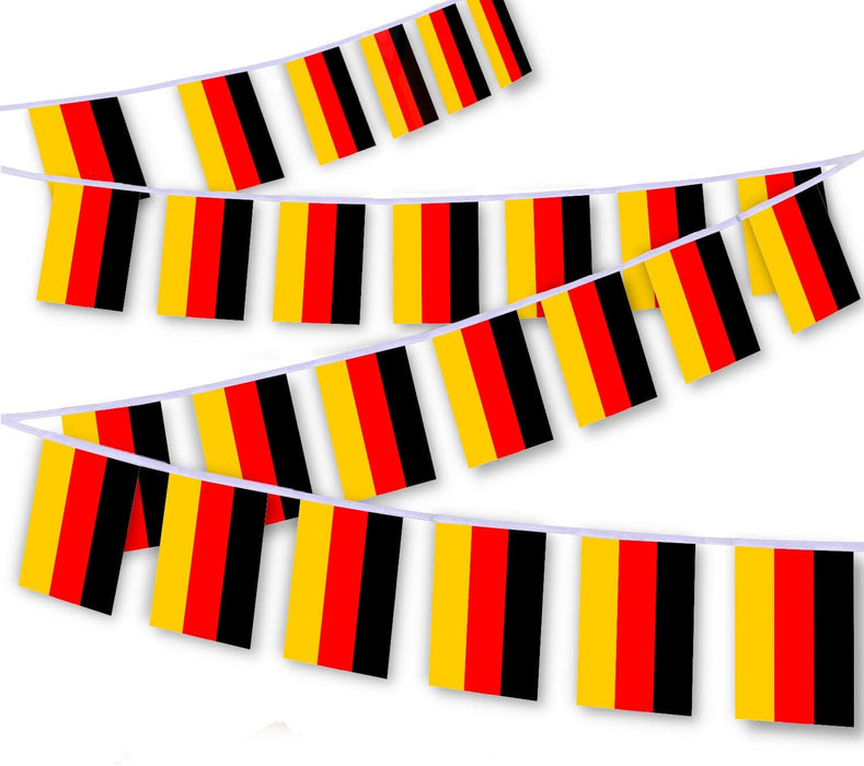 German Flag Bunting - 32ft with 30 Flags