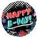 Skater Party Birthday 28-Inch Jumbo Round Foil Balloon