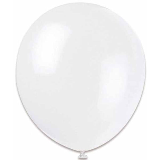 Trico 12-Inch White Latex Balloons, 50 Pack