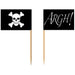 PIRATE FLAG PICKS (50PK) 12CS 2 1/2"