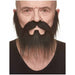 Black Nomad Fake Mustache and Beard