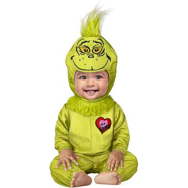 SUESS GRINCH COSTUME INFANT SMALL 6-12MOS
