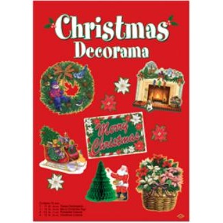 Christmas Decorama 10-Piece Decorating Kit