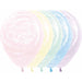 Sempertex 11" Graffiti Pastel Matte Latex Balloons, 50 Count