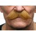 Light Brown Costume Moustache, 16 x 4.4 cm