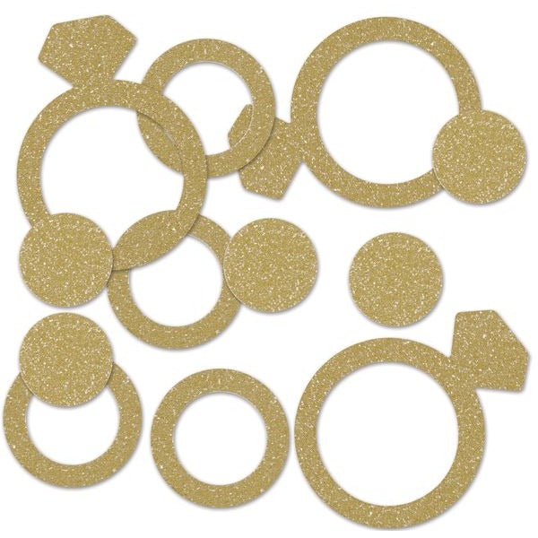 Diamond Ring Deluxe Sparkle Confetti, 0.5 oz