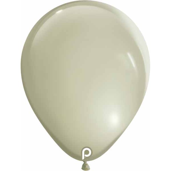 Prima Ivory 11-Inch Round Latex Balloons, 100 Count