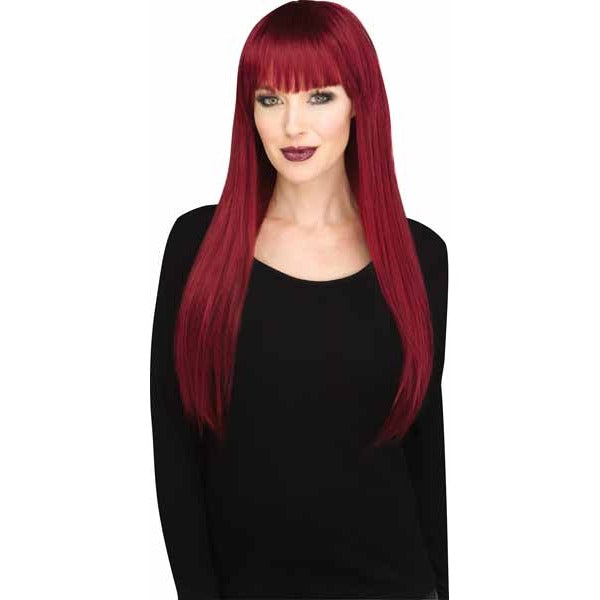 Got You Babe Burgundy Costume Wig