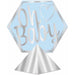 3D Foil Oh Baby Centerpiece, 11.5 Inches