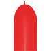 Sempertex 360 Red Latex Modelling Balloons, 50 Count