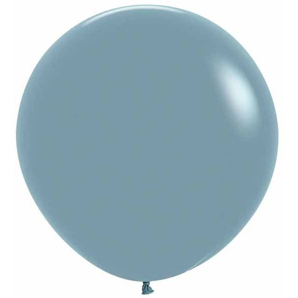 Sempertex 36-Inch Pastel Dusk Blue Latex Balloons, 2 Count