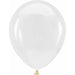 Anagram Crystal Clear 5-Inch Latex Balloons, 100 Count
