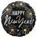 HNY FESTIVE SPARKLE 18" RND HOLO S55 PKG
