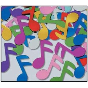Multicolor Music Notes Fanci Fetti Confetti, 1 oz