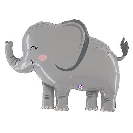 Jungle Elephant 33" Shaped Foil Balloon