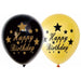 12" LATEX 8/PK BLACK