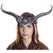 Silver Vintage Style Horned Headband