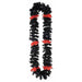 Black and Red Elegance Lei