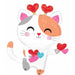 Purr-Fect Kitty 31-Inch Cat-Shaped Foil Balloon