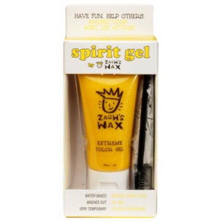 Zach's Wax Yellow Hair Gel, 1 oz Tube