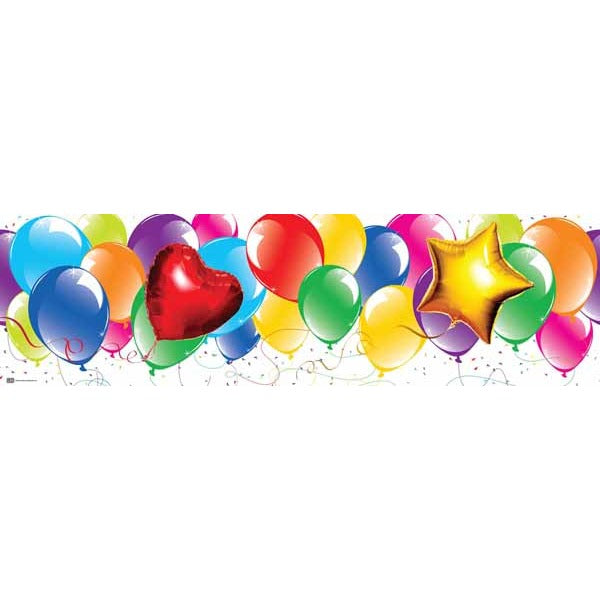 Balloon Section Banner, 42 x 12 in