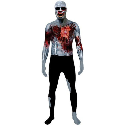 "6-Foot Beating Heart Zombie Xl For Spooky Halloween Decor"
